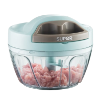 苏泊尔拉蒜器400ml家用手动多功能碎肉机切菜器KG40AB10