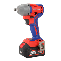 万克宝 WP390202 20V 12.7mm(1/2") 无刷扳手[两电(4AH)一充]台