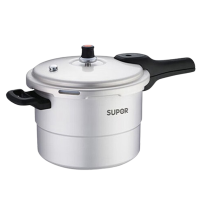 苏泊尔压力锅4.5L铝合金压力锅带蒸格YL209H2