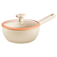 苏泊尔炒锅20cm火红点感温煎炒锅多功能不粘锅EC20ADP01