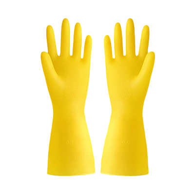 优彩嘉 乳胶手套 黄色橡胶牛筋 YCJ-S47 单位:双