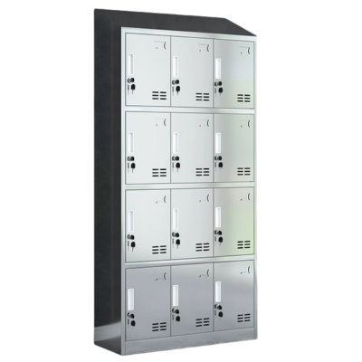 汇微星304斜顶收纳柜900*350*1950mm台