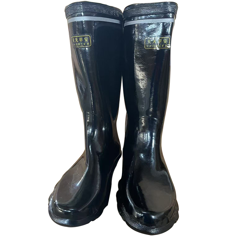 天天平安高筒靴 高筒反光工矿靴 国标橡胶靴 高筒雨鞋 鞋码37-46码 /双