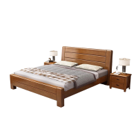 宜掌柜 卧室床1.8米+床头柜套