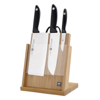 双立人菜刀套装五件套磁性竹制插刀架32873-000-752