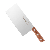 张小泉菜刀官方正品厨师专用切菜刀锋利切片切肉刀具厨房商用8138