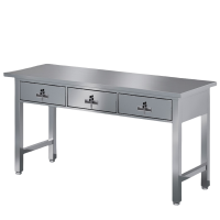 铭思达不锈钢操作台1.8米张