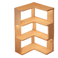 铭思达书架三层60cm个