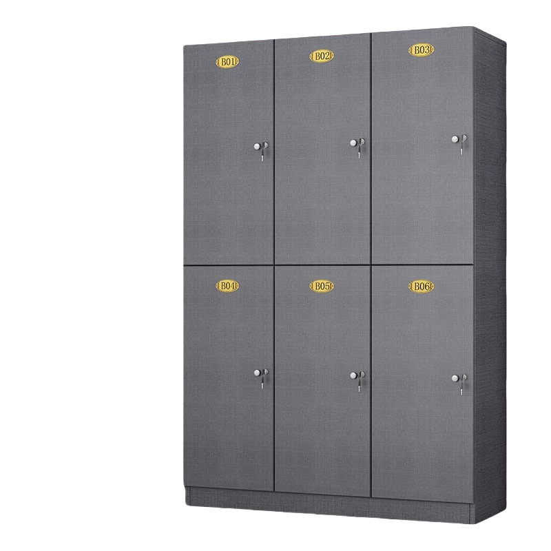 伊科飞特员工更衣柜2层6门1200*500*1800mm台