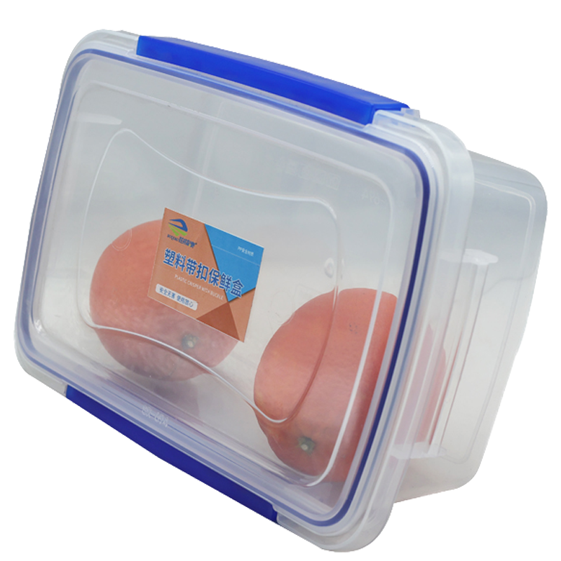 铂锜澳塑料带扣保鲜盒 /32*22.5*10cm /个