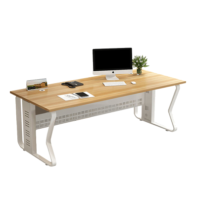 奇桄烁办公桌1.8m浅胡桃色/张