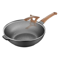 苏泊尔炒锅32cm麦饭石色炒锅不粘锅无油烟EC32QAP01