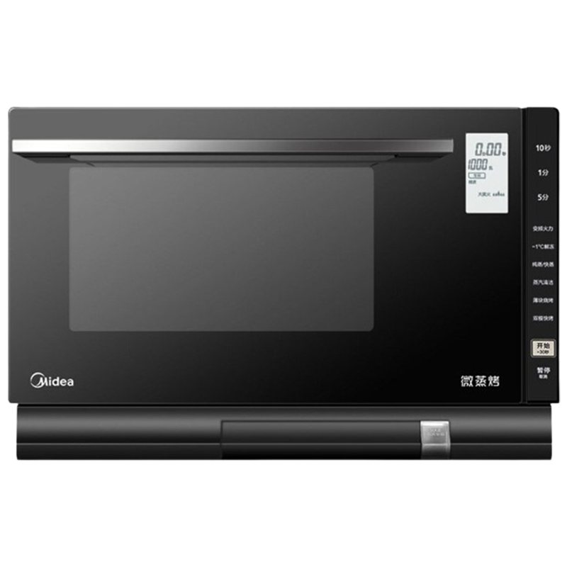 美的微波炉平板式易清洁微波速热一键智能菜单X5-L253E