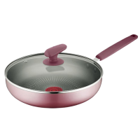 苏泊尔煎锅26cm平底锅不粘锅煎锅火红点聚油底EJ26HAP10