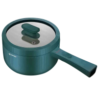 艾美特电蒸锅1.8L两档调节双层防烫自动断电圆形电煮锅CR1509A