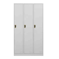 曌梵更衣柜三门电子感应锁台