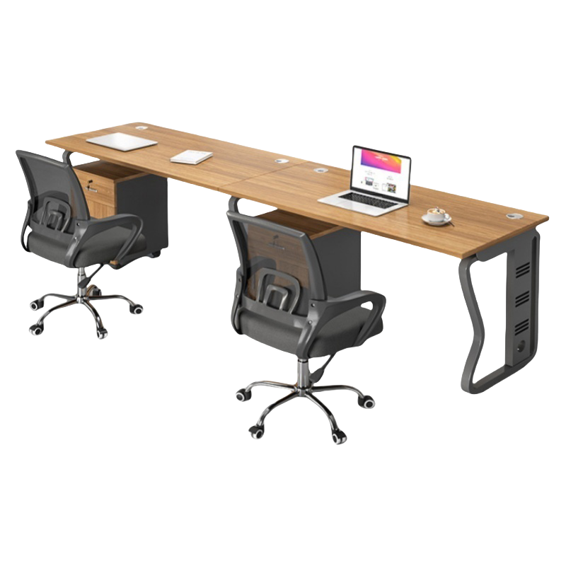 晨磊 办公工位 二人位含柜椅240*60*75cm 套