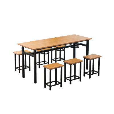 枢泽 餐桌 饭桌 一桌六凳 张