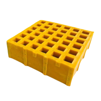 众城应鑫 玻璃钢格栅 厚30mm 平方米