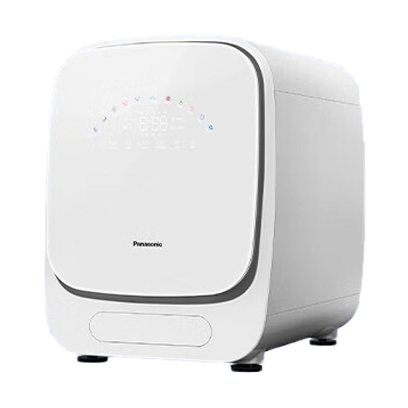 松下(Panasonic)XQG10-AD150小欢洗内衣裤洗衣机 洗烘一体迷你滚筒 直驱变频智能投放 除HPV贴身衣物