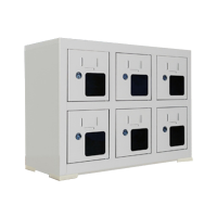 凌迪星6门手机充电柜550*300*375mm台