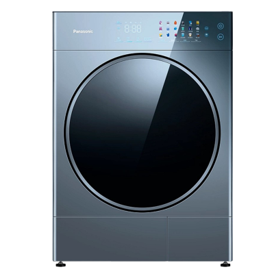 松下(Panasonic)NH-VH1025P 纤镜系列10公斤原生级烘护烘干机 正反烘干衣机 智控智能升级 银河钴蓝色