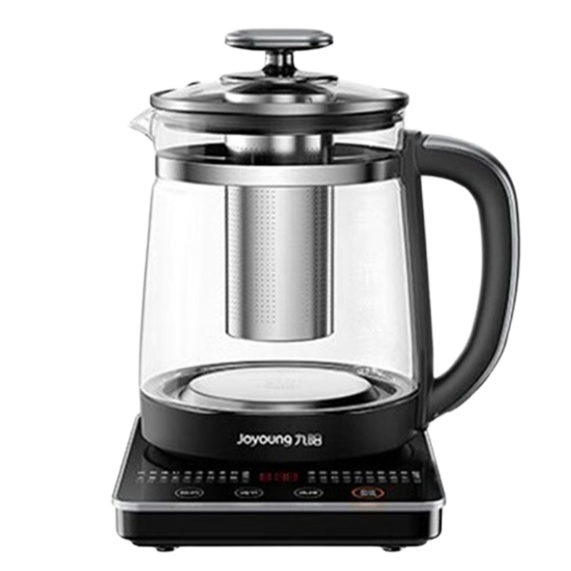 九阳养生壶1.7L可预约保温多功能玻璃花茶壶K17D-WY171