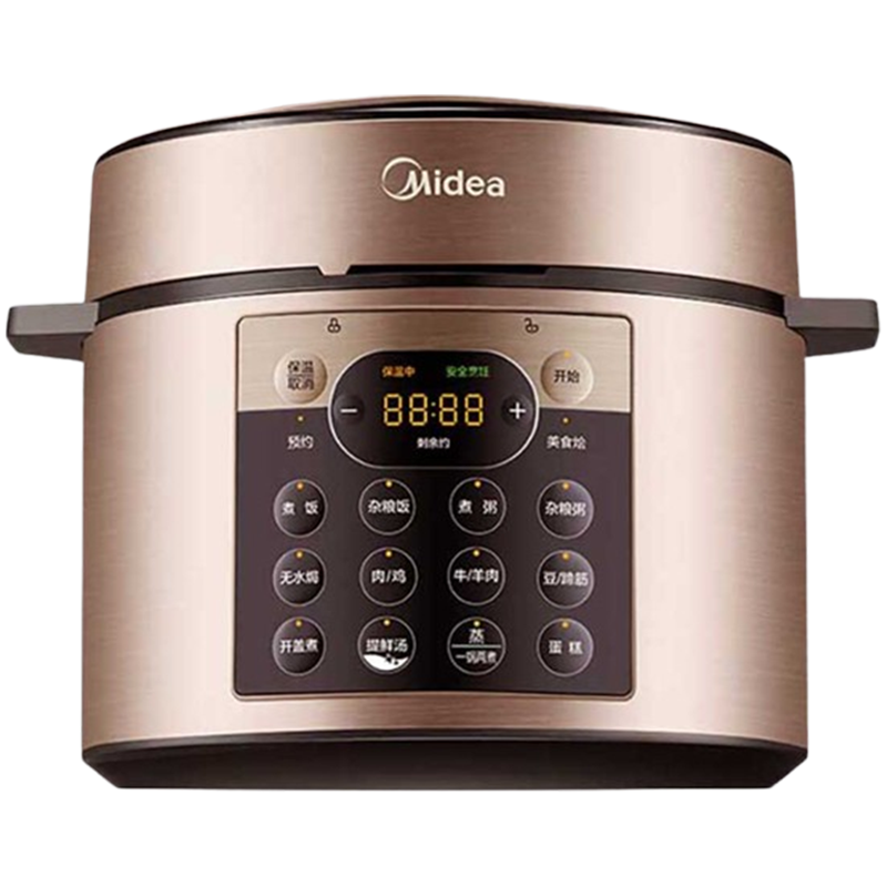 美的电饭煲6L家用双胆全自动智能预约电饭煲YL60Q3-451