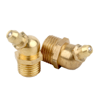 有成鑫 10*1-45° 铜黄油嘴45度 个