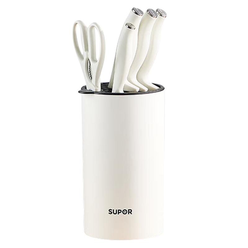 苏泊尔刀具套装六件套水果刀切菜刀厨房刀具TK1937E