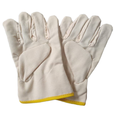 飞翔大雁 珠点帆布手套 双