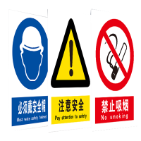 警示标识贴 1000*1000mm 平方米