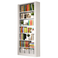 宜掌柜 钢制书架 七层2.4米高 组