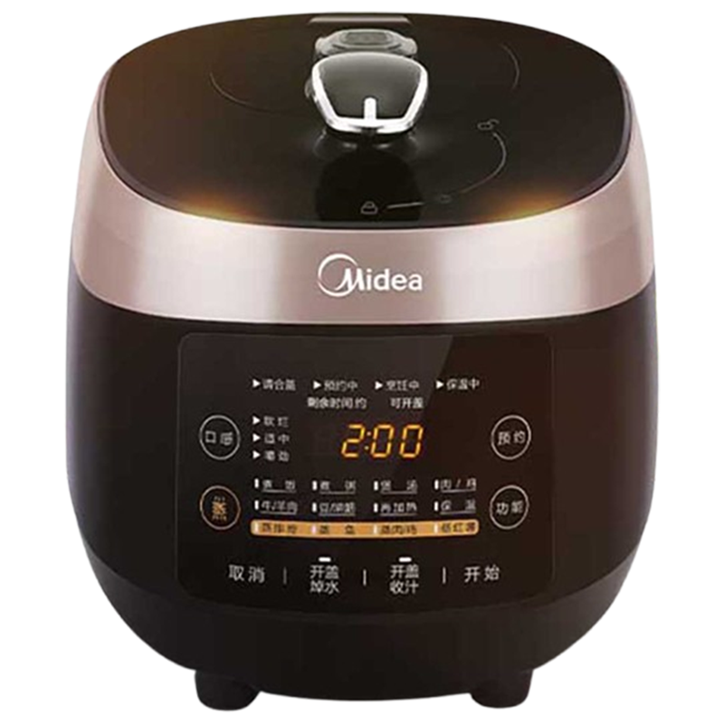 美的电饭煲5L家用智能精钢厚釜内胆电饭煲MY-SS5048P