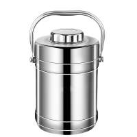 耀豪坤 316不锈钢加厚真空保温饭盒三层提锅 含餐具+保温包 YCL-2.5L/个