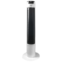 美的电风扇无叶风扇遥控定时内旋送风立式便携塔扇FZA10XAR