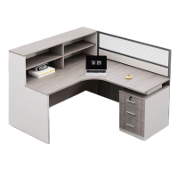 红缅 屏风办公桌 单人位(带椅) HM-PFBGZ200 套