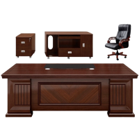 锁匠 老板桌2m+椅组