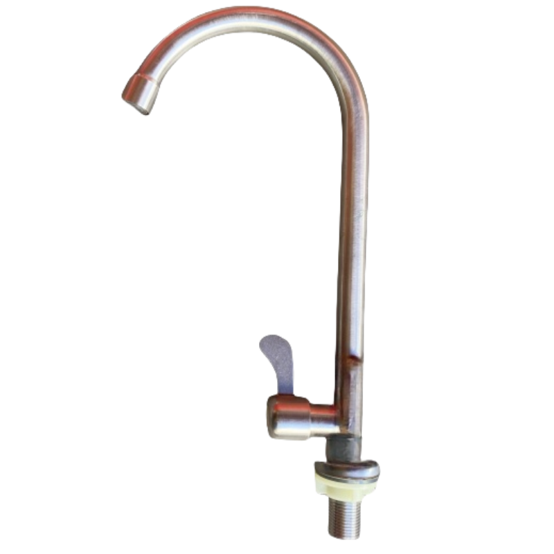 宏鑫晟志 不锈钢长颈水龙头 单冷 个