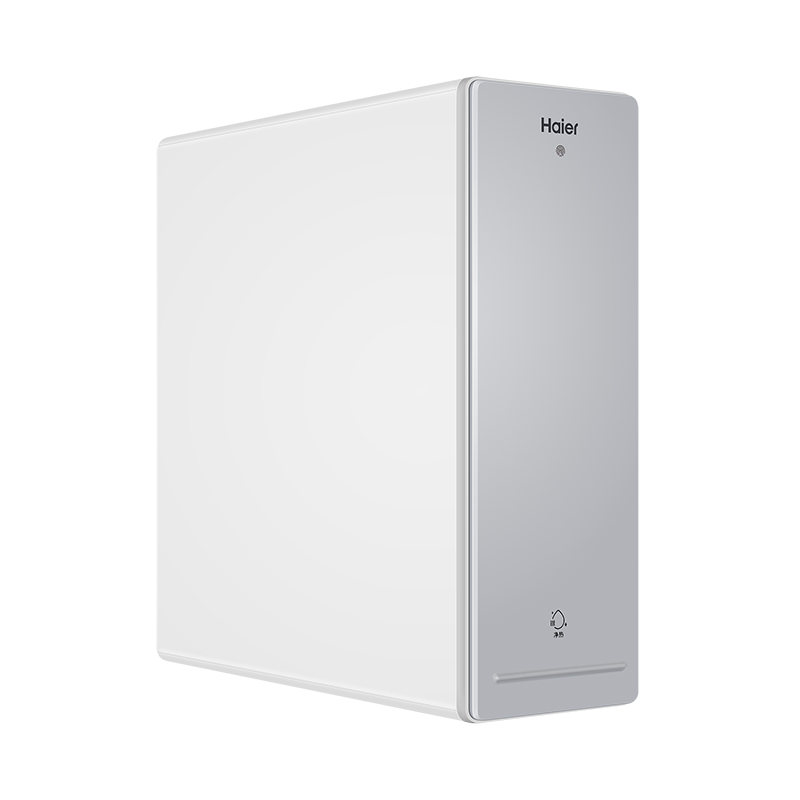 海尔(Haier)600G加热净水器智能屏显龙头1.56L/min即热多档控温反渗透家用净热一体机HRO6H01-HU1