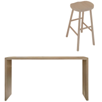 华立伟吧台桌椅组合1.6米套