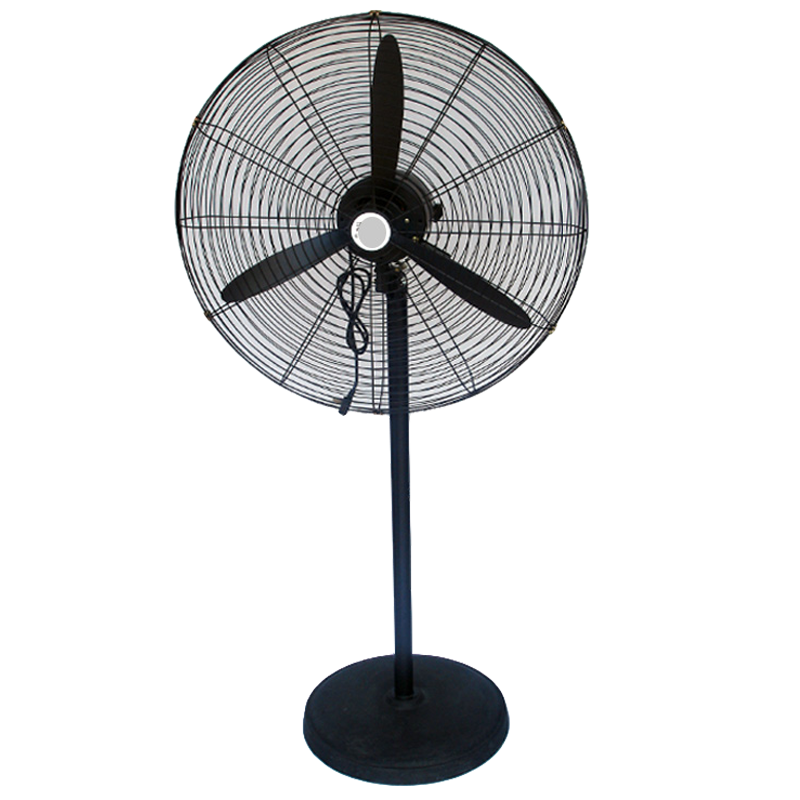 电风扇大功率落地强力超大型摇头墙壁挂式家商用工厂牛角扇 500挂扇钛镁金扇叶加粗网罩