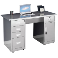 班龙办公桌1.2m五斗一门张