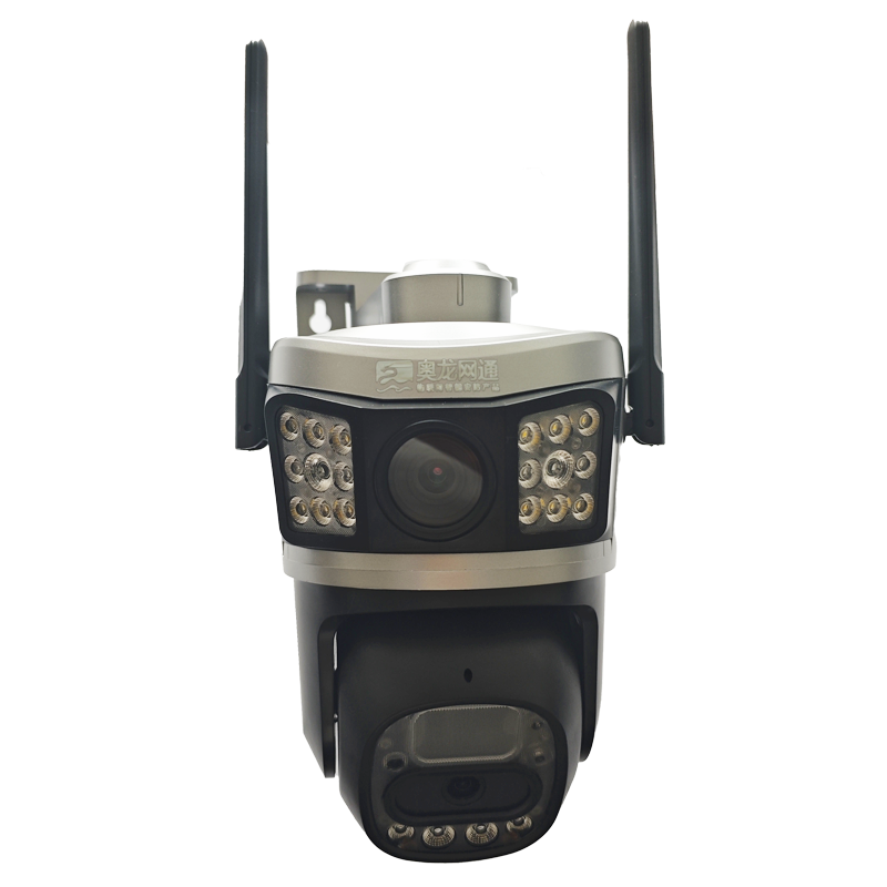 奥龙网通 C系列600万像素三画面枪球监控摄像机 AL-C30/4G 台