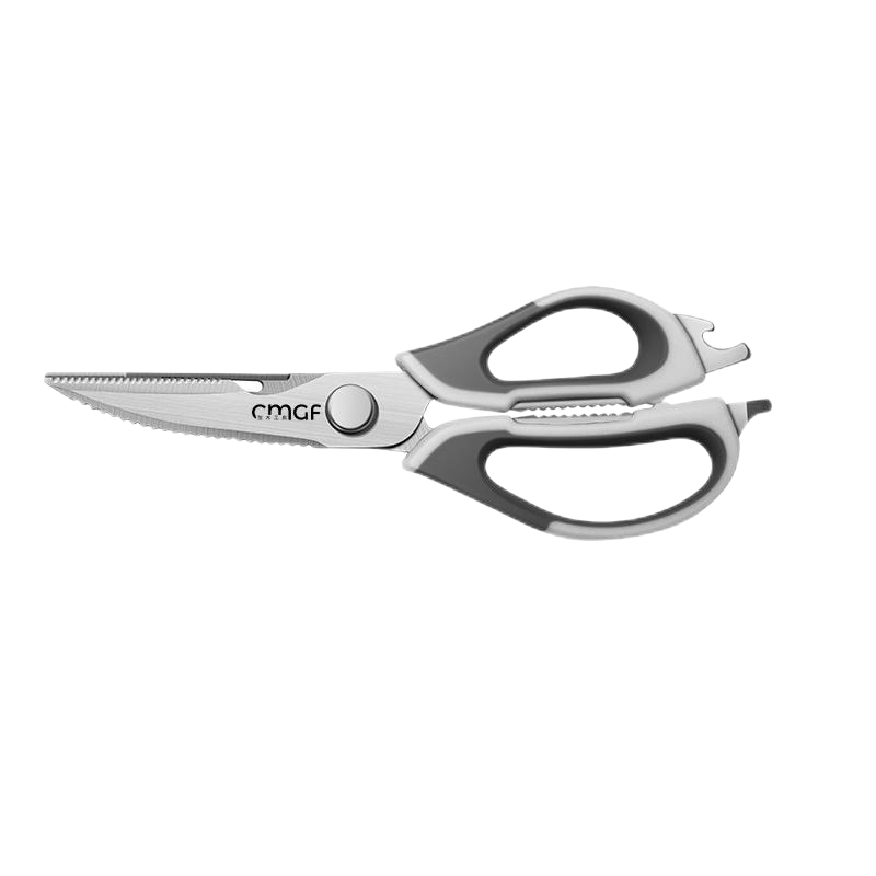 新款不锈钢剪刀加厚强力厨房鸡骨剪商用多功能烤肉食物剪N8169