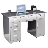 班龙办公桌1.4m六斗一门张