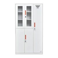 枫翔玻璃文件柜 900*400*1850 个