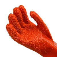 唯安耐酸碱S718耐油耐磨止滑手套(桔色)/1双