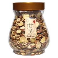 神芝王朝 高含量甘草片300克 中大片泡水生甘草茶红皮