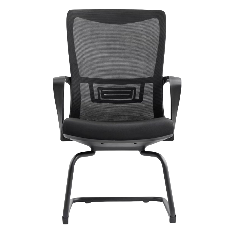 东杉 办公椅 黑色弓形椅 把